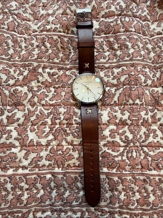 throne Other - Throne 1.0 Watch in Brown with Cream Dial